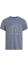 T-Shirt He.-T-Shirt Nata M MELANGE/NAVY