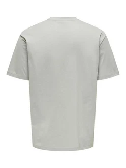 ONLY & SONS T-Shirt Fred Grau/Khaki/Hellgrau ONLY & SONS T-Shirt Fred Grau/Khaki/Hellgrau