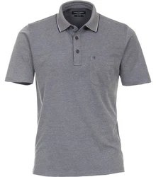 CASAMODA Poloshirt Grau/Dunkelgrau/Dunkelblau/Hellgrau