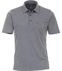 CASAMODA Poloshirt Grau/Dunkelgrau/Dunkelblau/Hellgrau