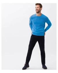 Brax Regular-fit 5-Pocket-Jeans Style CADIZ Masterpiece Dunkelblau/Lila