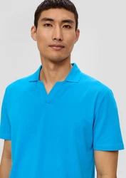 s.Oliver Poloshirt mit offenem Kragen 