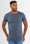 Alessandro Salvarini T-Shirt AS-318 Dunkelblau/Blau/Grau