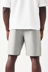 Next Sweatshorts Jersey-Shorts mit Reißverschlusstasche 2er-Pack Dunkelgrau/Grau/Dunkelblau/Hellgrau