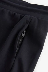 Next Sweatshorts Jersey-Shorts mit Reißverschlusstasche 2er-Pack Dunkelblau/Dunkelgrau/Schwarz/Grau