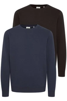 !Solid Sweatshirt SDMColinreg 2Pack Basic Rundhalspullover