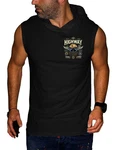 RMK Tanktop Herren Shirt Muskelshirt Gym Highway Motorrad Dunkelblau/Schwarz