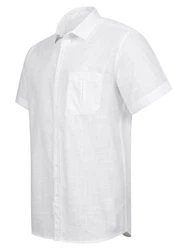 Indumentum Kurzarmhemd Herren Hemd Leinen-Optik 