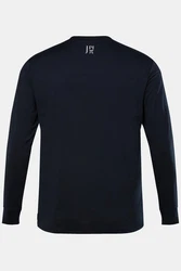 JP1880 T-Shirt Langarmshirt Rundhals UV-Schutz Dunkelblau/Schwarz