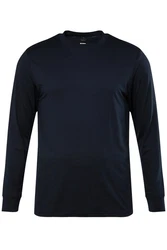 JP1880 T-Shirt Langarmshirt Rundhals UV-Schutz Dunkelblau/Schwarz
