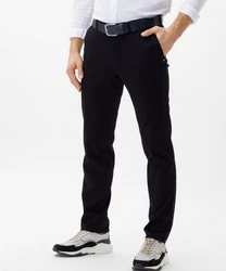 Brax Herren Flatfronthose Style FABIO IN Schwarz