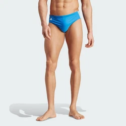 ADIDAS PERFORMANCE Sportbadeshorts Classic 3-Streifen Blau/Hellblau