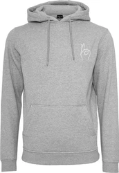 MisterTee Sweatshirt Easy Sign Hoody (1-tlg) Grau/Hellgrau