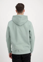 Alpha Industries Hoodie Basic (Rubber) pastellgrn/orange/wei