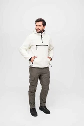 Brandit Teddyfleece Pullover Worker wei