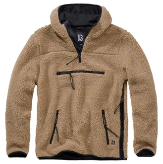 Brandit Teddyfleece Pullover Worker camel