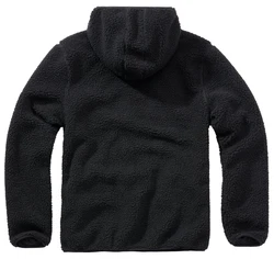 Brandit Teddyfleece Pullover Worker schwarz