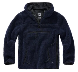 Brandit Teddyfleece Pullover Worker navy