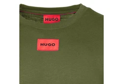 HUGO T-Shirt Diragolino212 10229761 01 Dunkelgrün/Grün