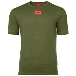 HUGO T-Shirt Diragolino212 10229761 01 Dunkelgrün/Grün