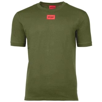 HUGO T-Shirt Diragolino212 10229761 01 Dunkelgrün/Grün HUGO T-Shirt Diragolino212 10229761 01 Dunkelgrün/Grün