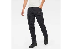 G-STAR Cargohose Rovic Zip Regular Fit 3D Regular Tapered Dunkelblau/Khaki/Dunkelgrau