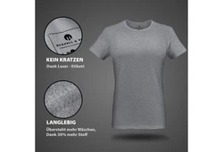 Burnell & Son Unterhemd T-Shirt Business Kurzarm Rundhals Herren Grau/Hellgrau