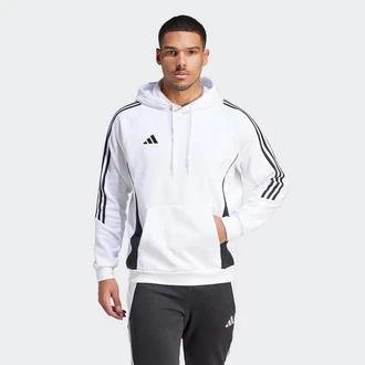 adidas Performance Sweatshirt Tiro 24 Hoody Weiß/Creme/Hellgrau/Grau