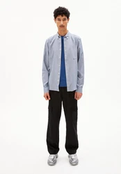 Armedangels Langarmhemd QUAASA STRIPES Herren Hemd 