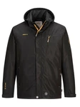 FirstB Funktionsjacke Askan Grau/Schwarz/Dunkelgrau