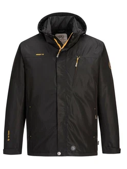 FirstB Funktionsjacke Askan Grau/Schwarz/Dunkelgrau FirstB Funktionsjacke Askan Grau/Schwarz/Dunkelgrau