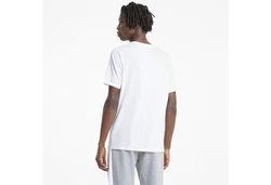 PUMA T-Shirt Active Big Logo T-Shirt Herren Weiß/Creme