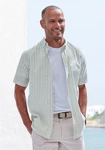 John Devin Kurzarmhemd Regular Fit Button-down-Kragen Türkis/Rot/Grün/Hellgrün