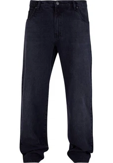URBAN CLASSICS Herren Heavy Ounce Straight Fit Jeans Dunkelblau/Blau
