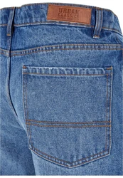 URBAN CLASSICS Herren Heavy Ounce Straight Fit Jeans Blau/Hellblau