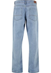 URBAN CLASSICS Herren Heavy Ounce Straight Fit Jeans Hellblau/Blau