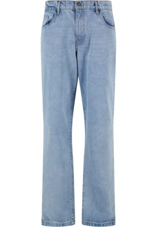 URBAN CLASSICS Herren Heavy Ounce Straight Fit Jeans Hellblau/Blau