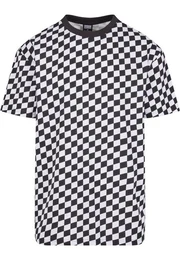 T-Shirt Herren Oversized Check Tee (1-tlg)