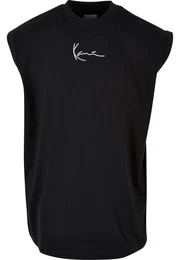 Tanktop KK Small Signature Sleeveless Tee black Plus Size (1-tlg)