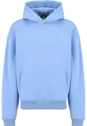 DEF Kapuzensweatshirt Frank Hoody Blau/Hellblau