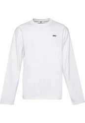 DEF Longsleeve Everyday Weiß/Dunkelblau/Grau