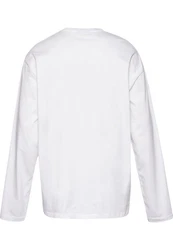 DEF Longsleeve Everyday Weiß/Dunkelblau/Grau