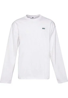 DEF Longsleeve Everyday Weiß/Dunkelblau/Grau
