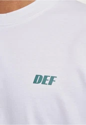 DEF T-Shirt Work T-Shirt Weiß/Schwarz