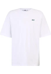 DEF T-Shirt Work T-Shirt Weiß/Schwarz
