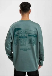 DEF Longsleeve Open Longsleeve Grün/Dunkelgrün