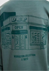 DEF Longsleeve Open Longsleeve Grün/Dunkelgrün