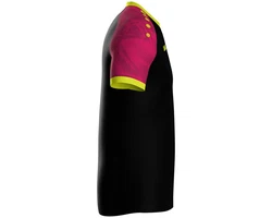 Jako Kurzarmshirt Trikot Iconic KA schwarz/pink/neongelb