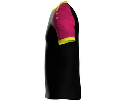Jako Kurzarmshirt Trikot Iconic KA schwarz/pink/neongelb