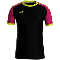 Jako Kurzarmshirt Trikot Iconic KA schwarz/pink/neongelb